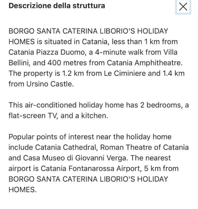 Borgo Santa Caterina Villa Катания Екстериор снимка